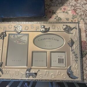 Charter club baby photo and keepsake box NWOT